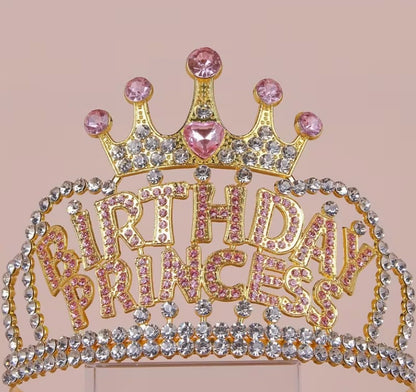 Birthday Crown Tiara Headband