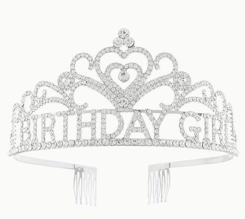 Birthday Crown Tiara Headband