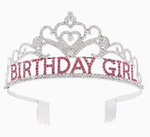 Birthday Crown Tiara Headband
