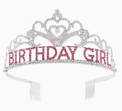 Birthday Crown Tiara Headband