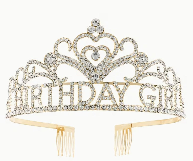 Birthday Crown Tiara Headband