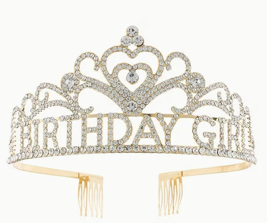 Birthday Crown Tiara Headband