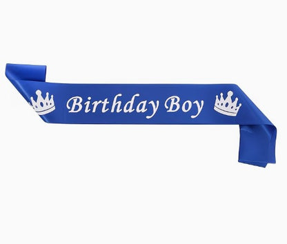 Birthday King/Boy Sash
