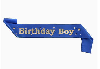 Birthday King/Boy Sash