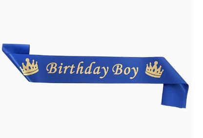 Birthday King/Boy Sash