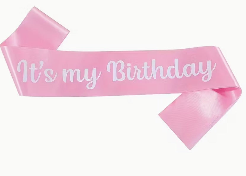 "It's My Birthday " Decoration Strap