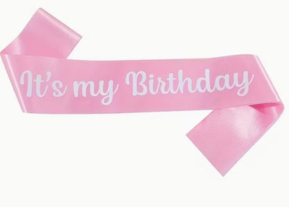 "It's My Birthday " Decoration Strap