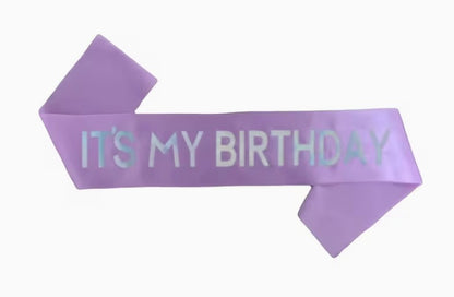 "It's My Birthday " Decoration Strap