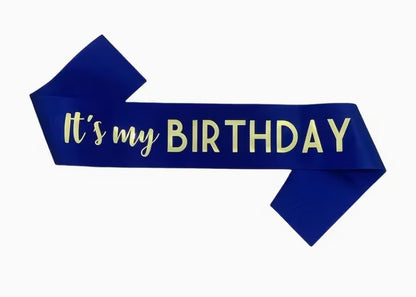 "It's My Birthday " Decoration Strap