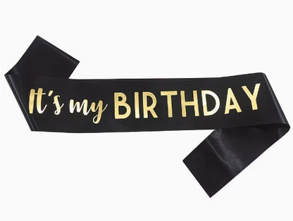 "It's My Birthday " Decoration Strap
