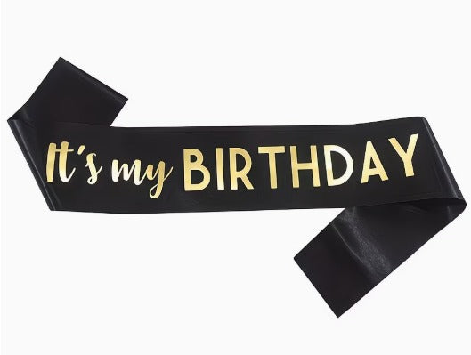 "It's My Birthday " Decoration Strap