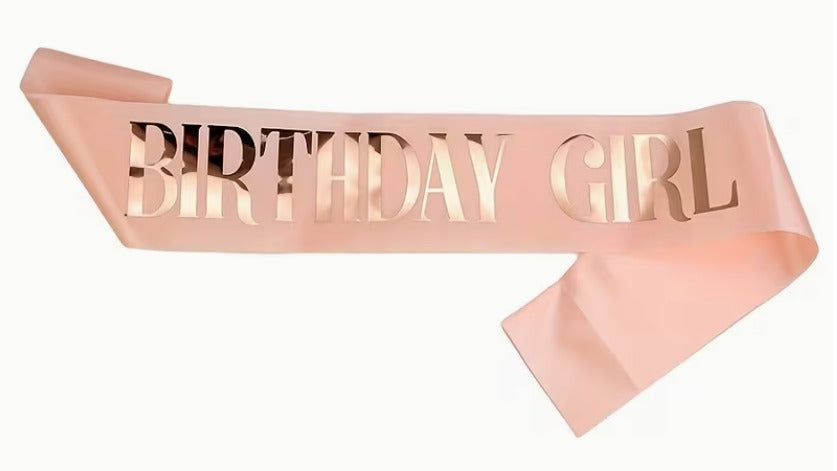Birthday Girl Sash Ribbon