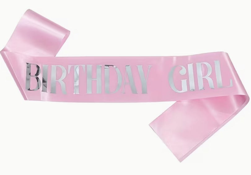 Birthday Girl Sash Ribbon