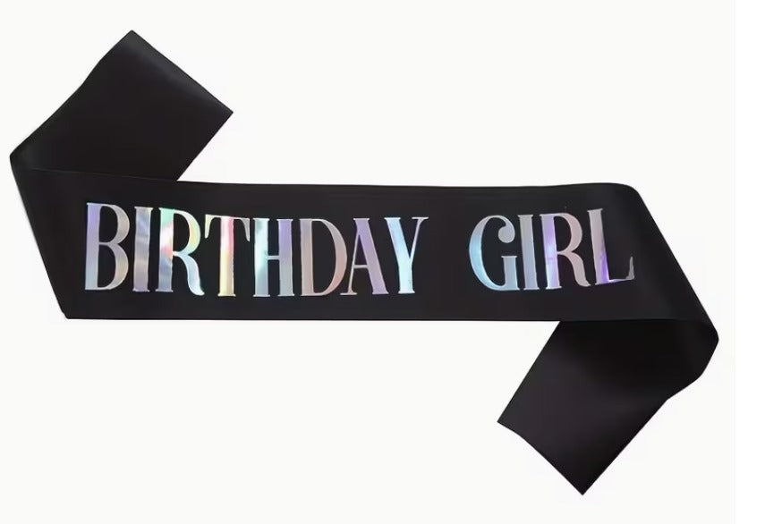 Birthday Girl Sash Ribbon