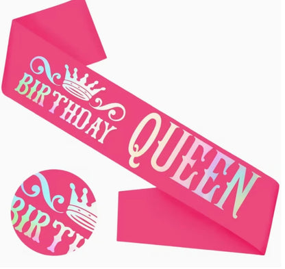 Birthday Girl Sash Ribbon