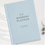 Wedding Planner – Blue Hardcover Organizer