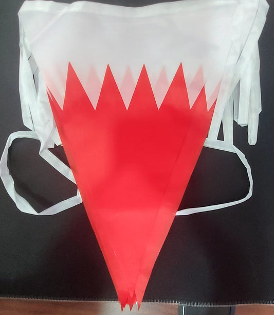 Bahrain Flag Triangle Pennant