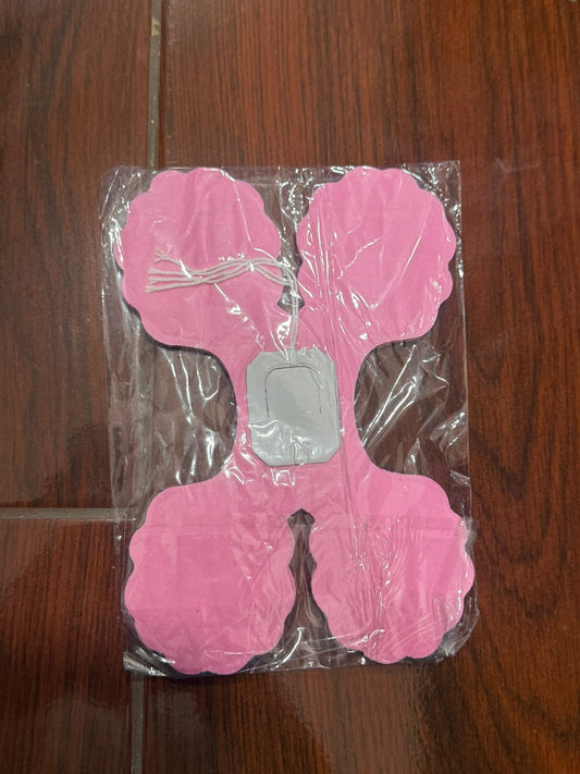 Four-Leaf Clover Garland  - Neon Pink