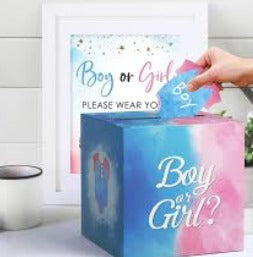 12pc Gender Reveal Voting Card
