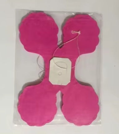 Four-Leaf Clover Garland – Rose Pink