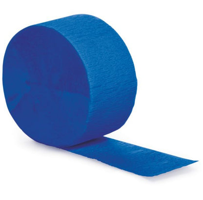 Crepe Paper Streamer Roll - 4.5cm x 25m