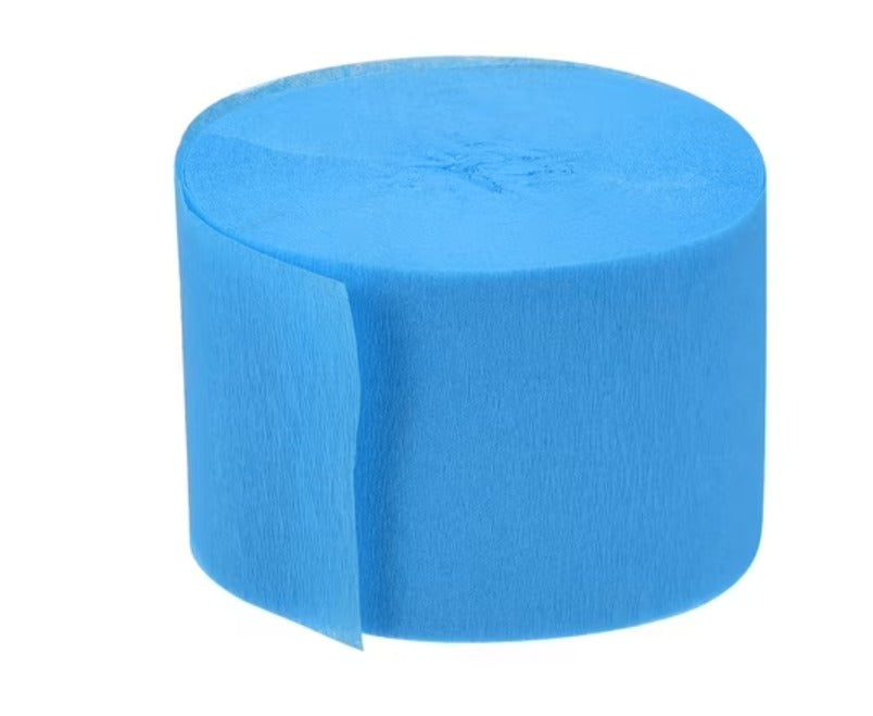 Crepe Paper Streamer Roll - 4.5cm x 25m