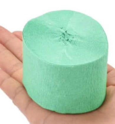 Crepe Paper Streamer Roll - 4.5cm x 25m
