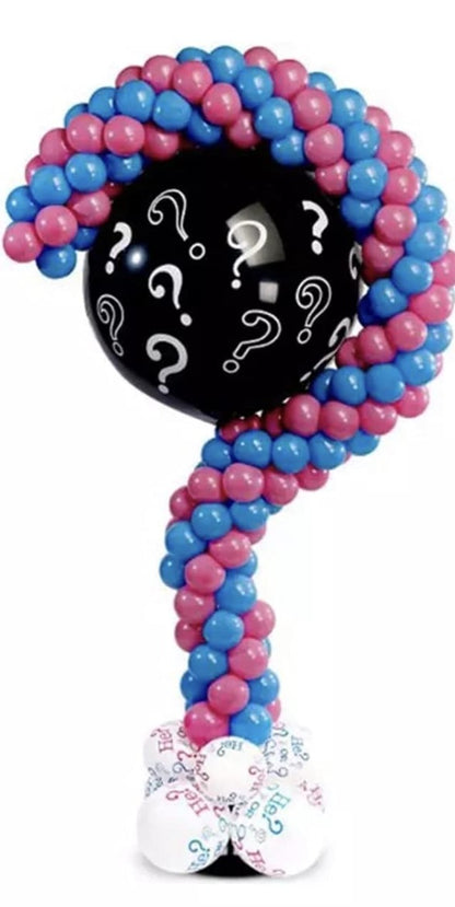 Question Mark Balloon Stand Kit with Base