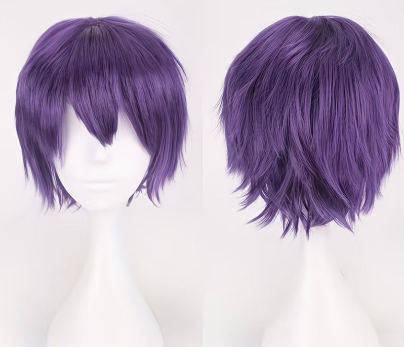 1 pc Unisex Anime Cosplay Wig with Bangs