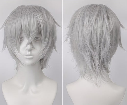 1 pc Unisex Anime Cosplay Wig with Bangs