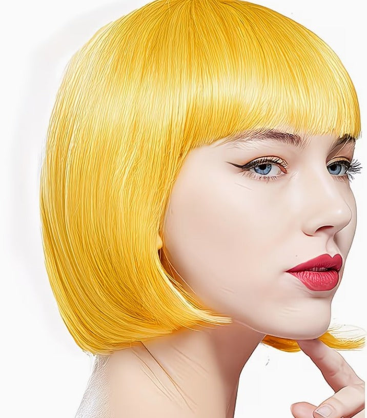 1 pc Women's Colorful Short Wig