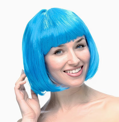 1 pc Women's Colorful Short Wig