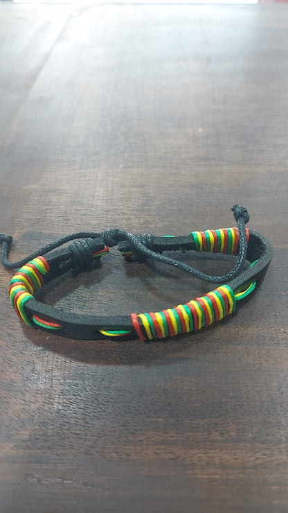 Adjustable Multi-Layer Ethnic Beaded Bracelet