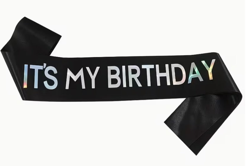 "It's My Birthday " Decoration Strap