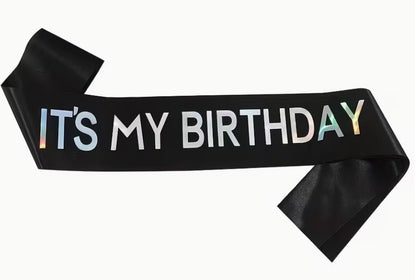 "It's My Birthday " Decoration Strap