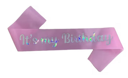 "It's My Birthday " Decoration Strap