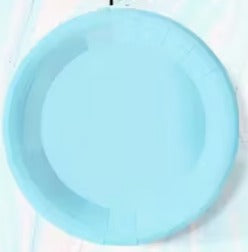 12pcs Macaron-Themed Disposable Party Tableware Set