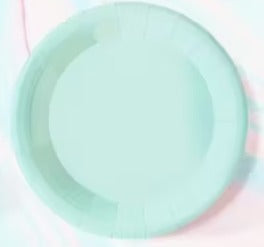 12pcs Macaron-Themed Disposable Party Tableware Set