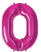 40-Inch Number Foil Balloons – Large Metallic Party Decoration Balloons