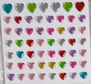 Rhinestone Colored Gemstone Stickers