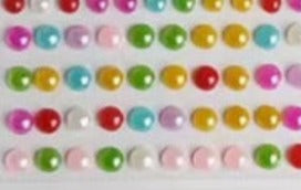 Rhinestone Colored Gemstone Stickers