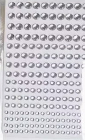Rhinestone Colored Gemstone Stickers