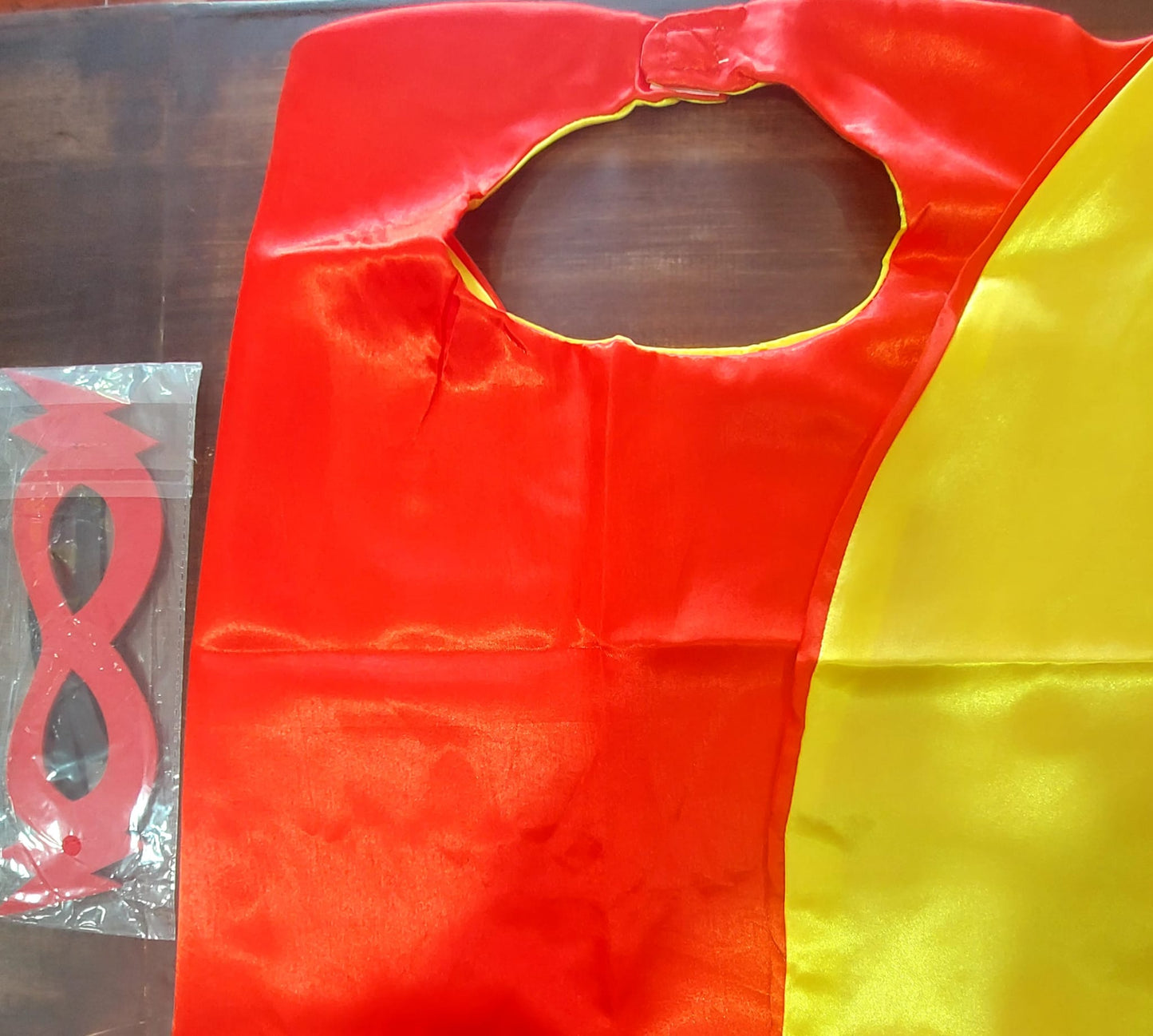 Double-Sided Superhero Cape & Matching Mask