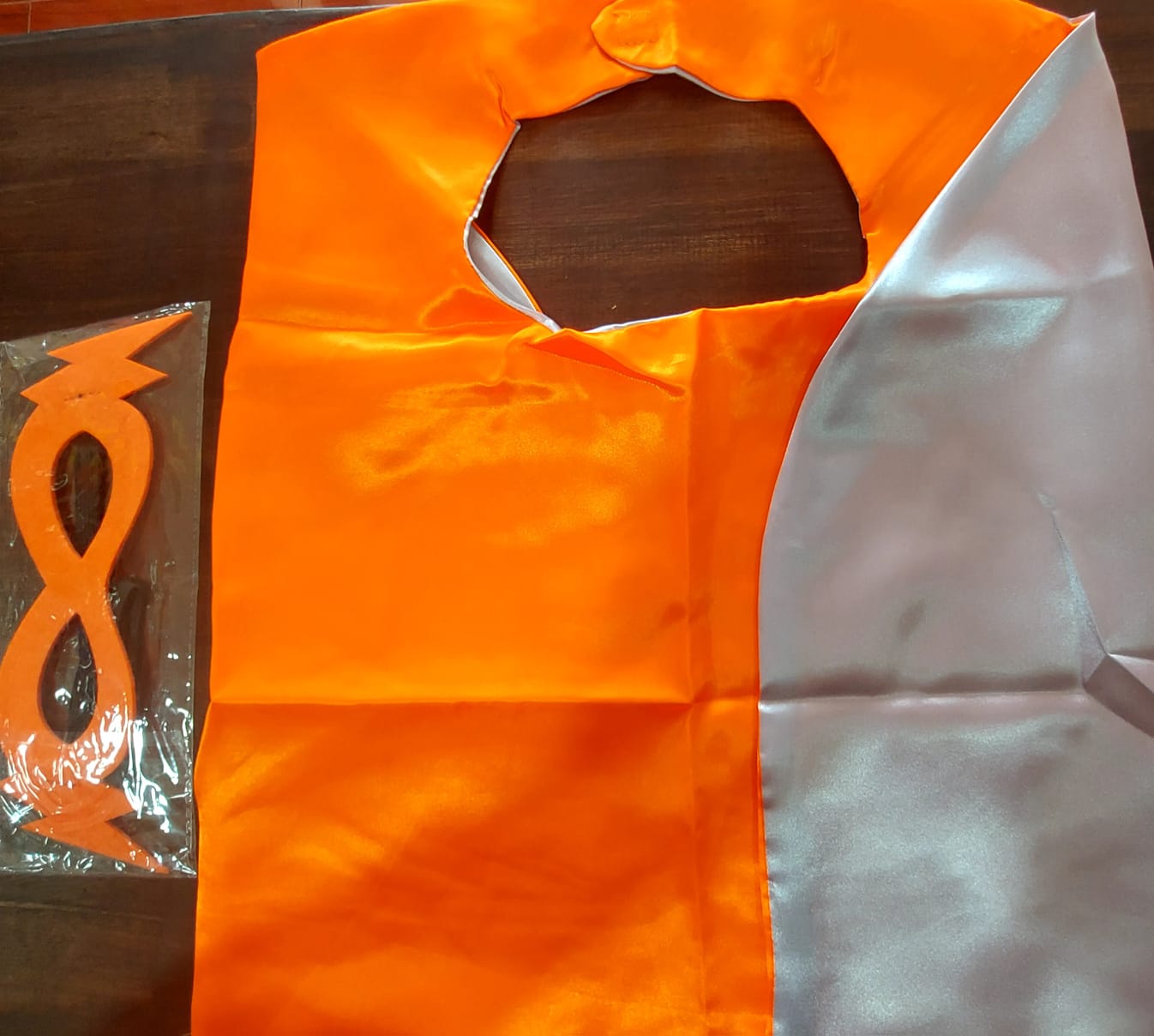 Double-Sided Superhero Cape & Matching Mask