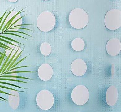 Paper Circle Garland Decor