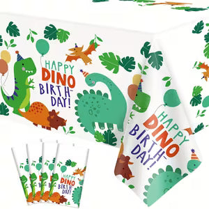 Dinosaur Theme Table Cover