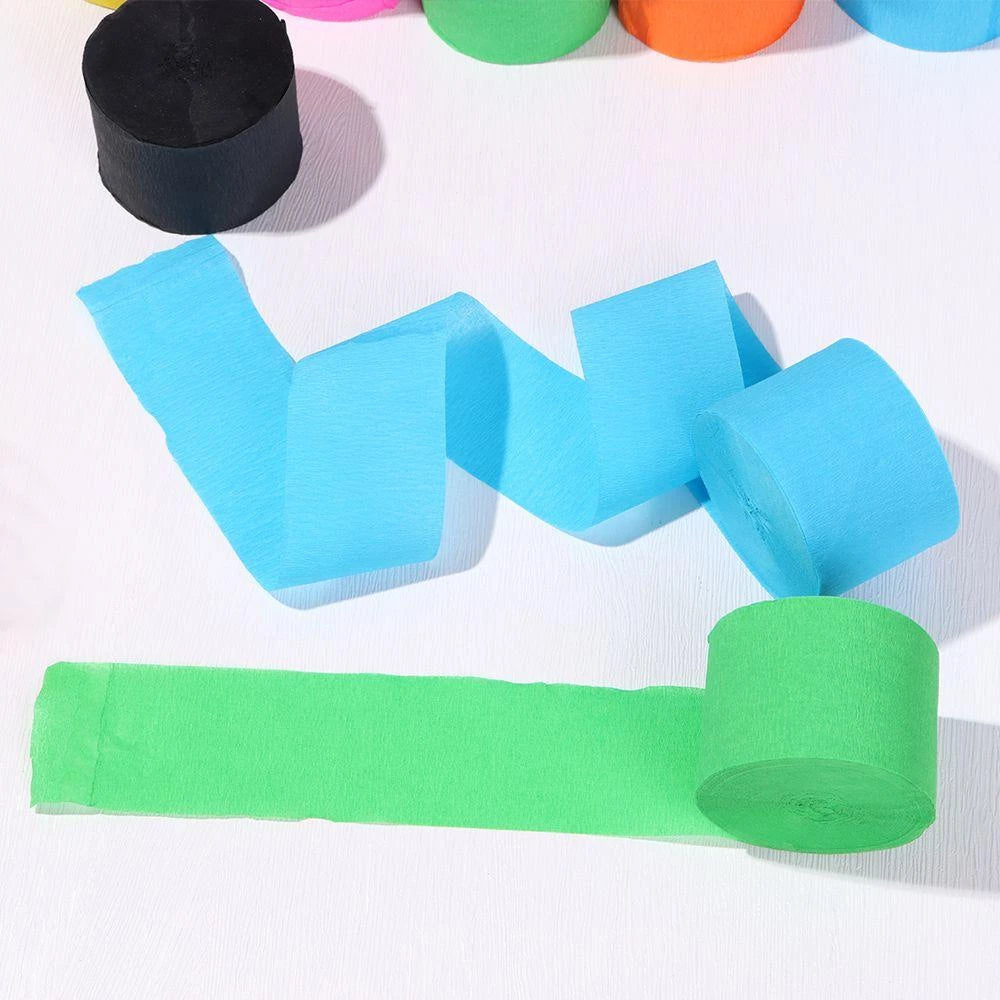 Crepe Paper Streamer Roll - 4.5cm x 25m
