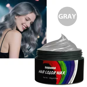 Temporary Hair Color Clay - Gray