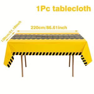 Racing Track Plastic Tablecloth