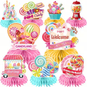 Candy Theme Party Table Decorations